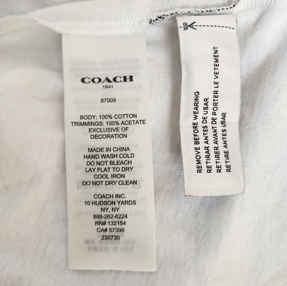 Designer Coach Elvis Presley Top - Picture 12 of 14